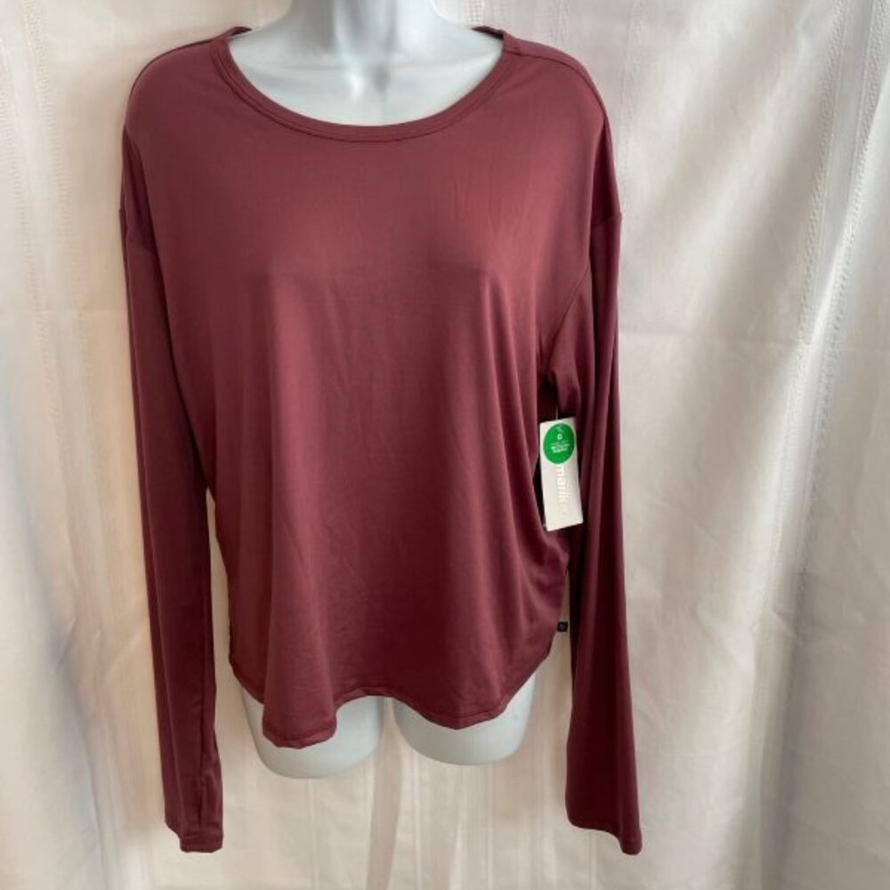 MARIKA Activewear Women's Size XL LS Comfort Top Brand New with Tags